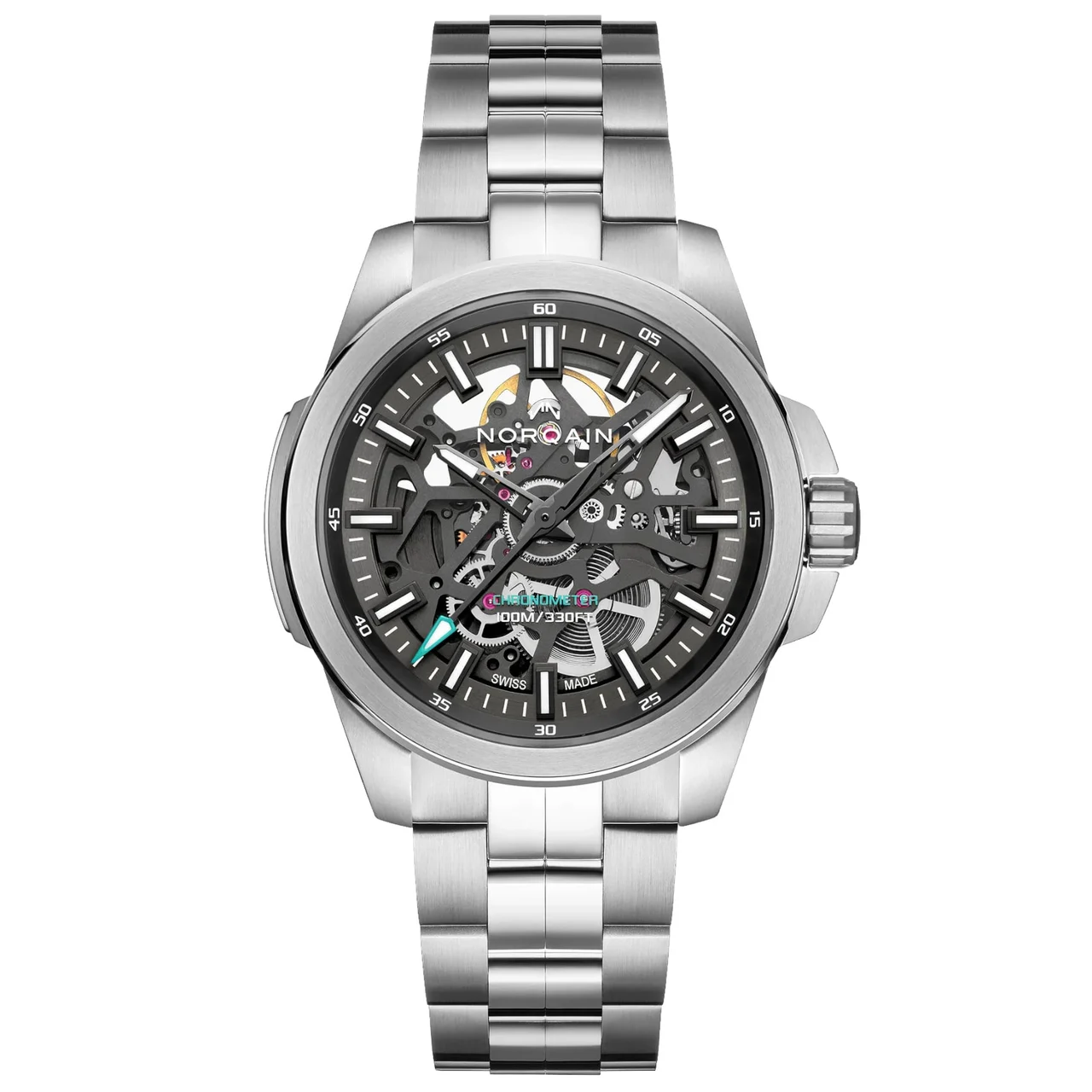 Norqain Independence Skeleton 40mm N3008.07S01.G01.S01 40 mm kol saati