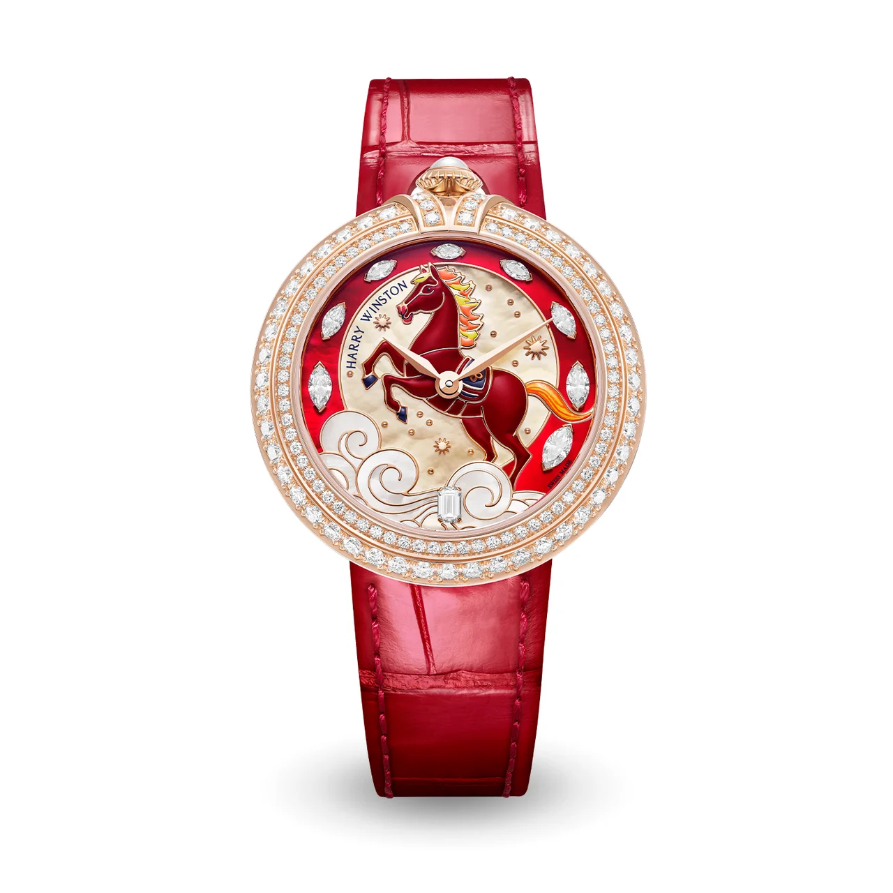 Harry Winston MMTAHM36RR003 36 mm kol saati