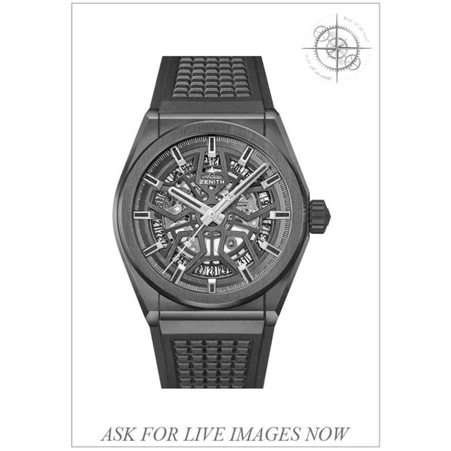 Zenith Defy Blue 41mm 21000N28799 kol saati