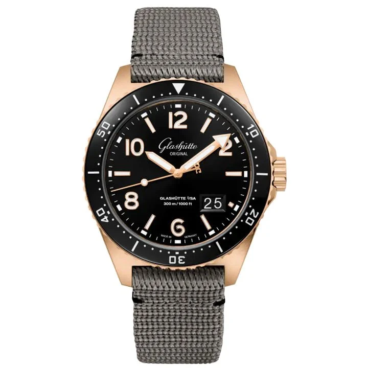 Glashutte Original SeaQ 1-36-13-03-90-34 43 mm kol saati