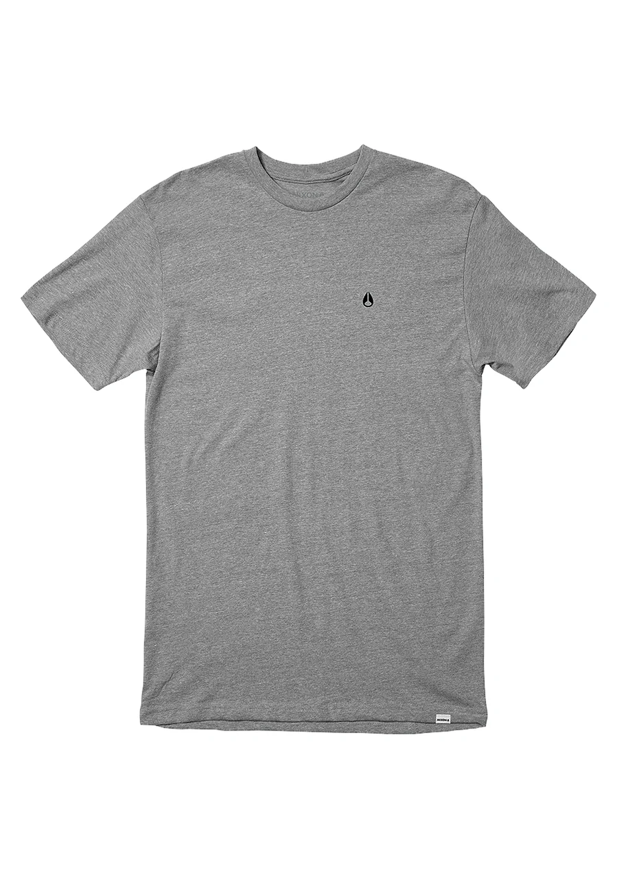 Nixon US Sparrow Repreve® T-Shirt - Dark Heather Gray S2848-1447-02 kol saati