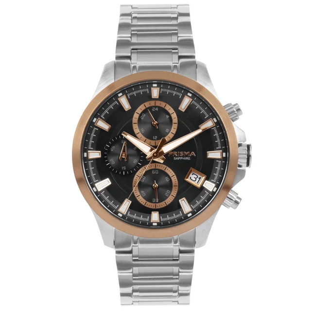 Prisma Tribon P.1332 Rosegold Chronograph kol saati