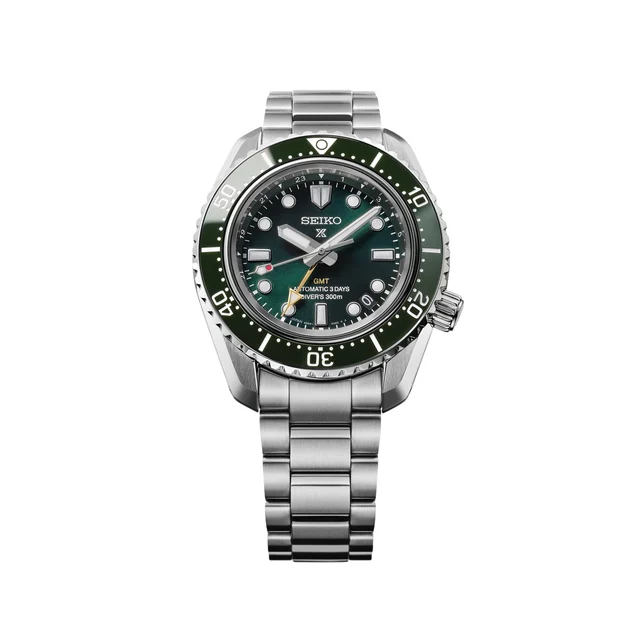 Seiko Prospex Sea GMT 42mm - Green on Bracelet HBC001 kol saati