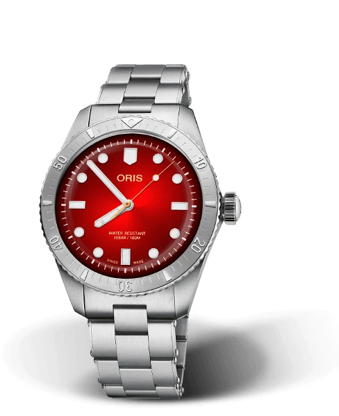 Oris Central Limited Edition 01 733 7771 4018-Set 38 mm kol saati