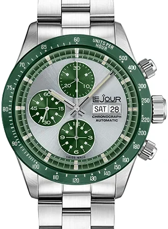 Le Jour Chrono Green Ref. LJ-CM-005 LJ-CM-005/LJ 51 mm kol saati