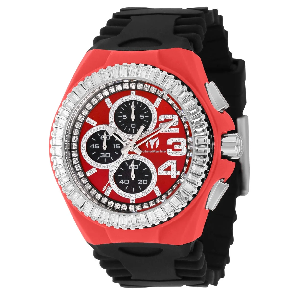 Technomarine Cruise JellyFish Watch - 45mm, Black (TM-121185) 45 mm kol saati