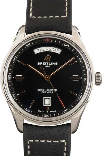 Breitling Premier Automatic Day & Date 40 Black Dial A45340241B1X4 kol saati