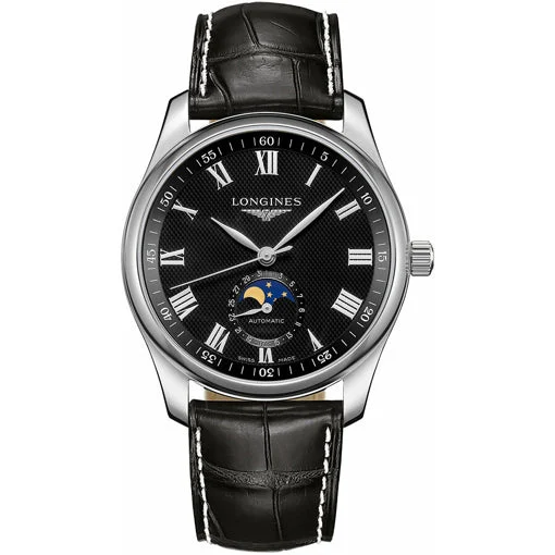 Longines The Master Collection Black Dial 40mm L2.909.4.51.7 40 mm kol saati