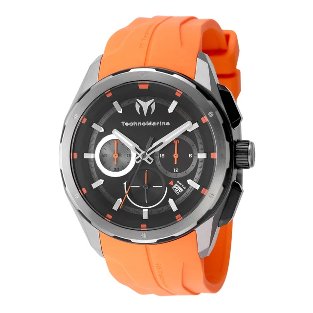 Technomarine Ocean Nomad Watch - 43mm. Orange (TM-318099) kol saati