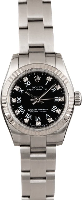 Rolex Oyster Perpetual 176234 Diamond Dial 176234BKRDO kol saati