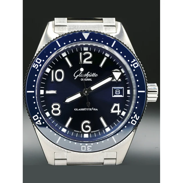 Glashutte Original Glashütte Original 1-39-11-09-81-70 SeaQ Blue Dial 210000046456 kol saa