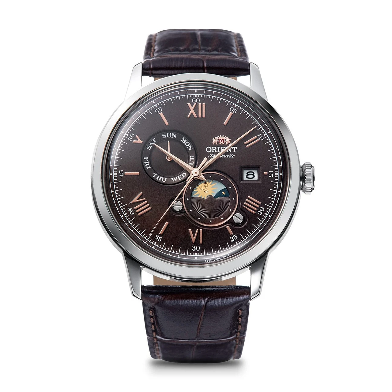 Orient Sun & Moon ORRA-AK0804Y30B 42 mm kol saati