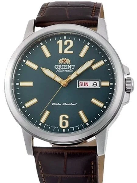 Orient Automatic Watch with Hand Winding and Hacking #RA-AA0C06E19A 42 mm kol saati