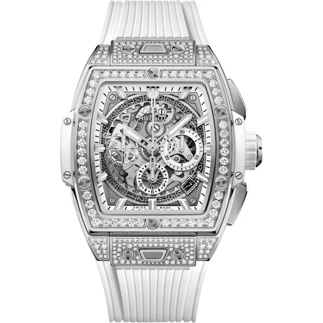 Hublot Spirit of Big Bang Titanium Pave 642.NE.2010.RW.1604 kol saati