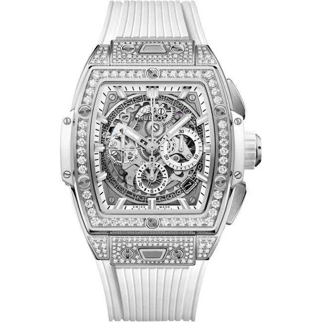 Hublot Spirit of Big Bang Titanium Pave 642.NE.2010.RW.1604 kol saati