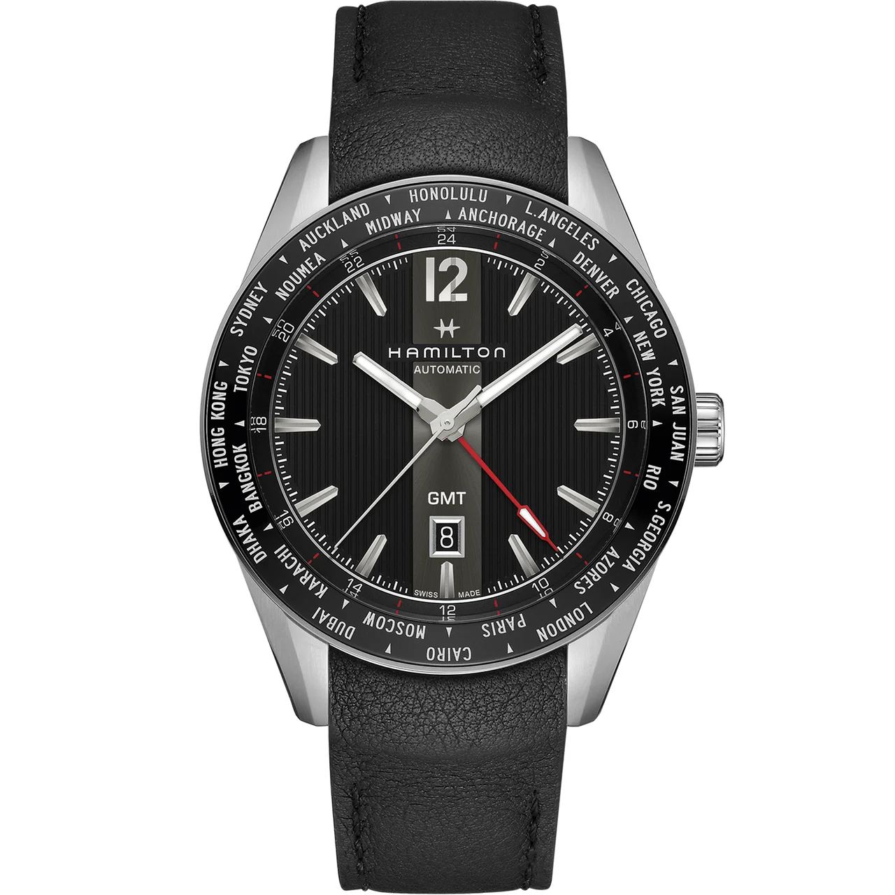 Hamilton Broadway GMT Limited Edition H43725731 46 mm kol saati