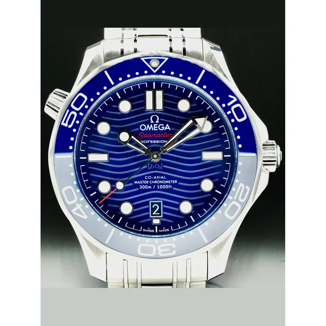 OMEGA Seamaster Diver 300M Co-Axial Master Chronometer on Bracelet 210000080504 kol saati