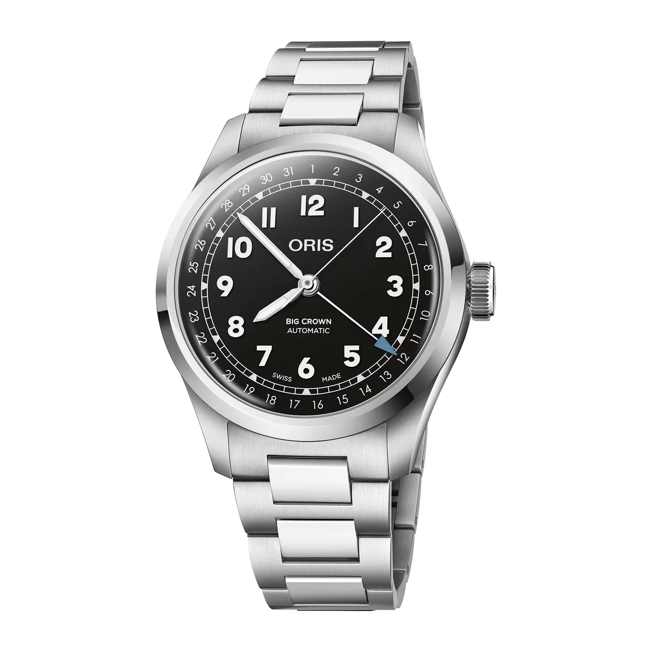Oris Big Crown Pointer Date 17601334 40 mm kol saati
