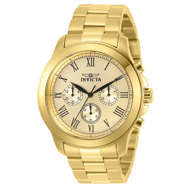 Invicta Specialty Watch - 44mm, Gold (21658) kol saati
