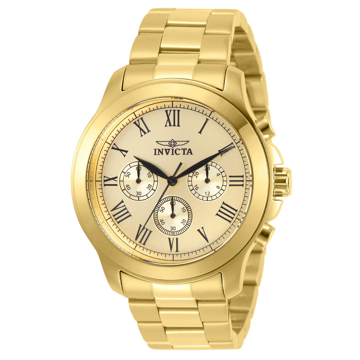 Invicta Specialty Watch - 44mm, Gold (21658) 44 mm kol saati