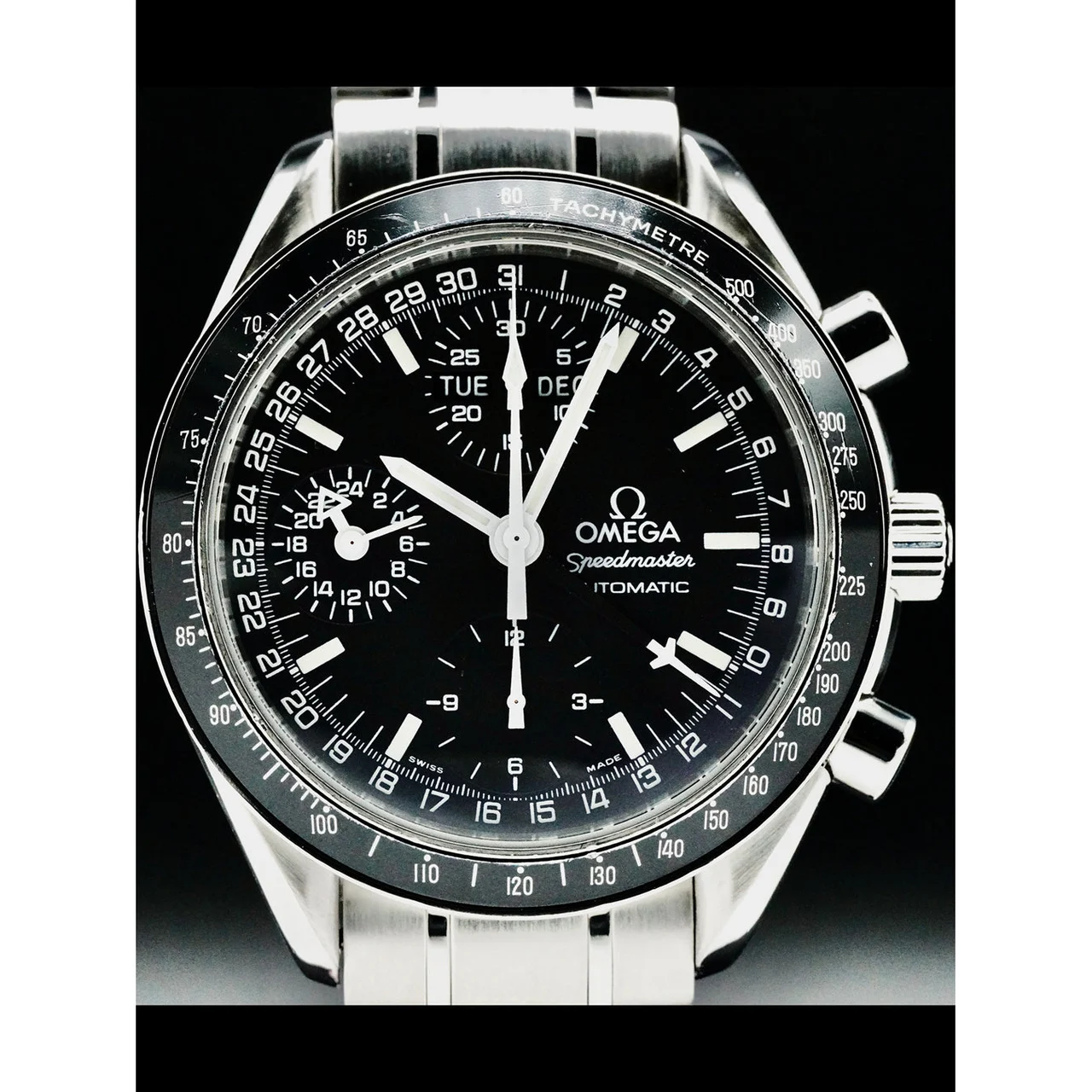 OMEGA Speedmaster Day Date 210000058744 39 mm kol saati