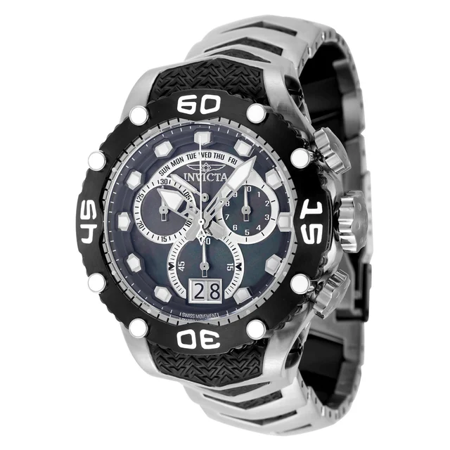 Invicta Subaqua Noma VIII Swiss Ronda 8040.N Caliber Watch w/ Mother of Pearl Dial - 48,5m