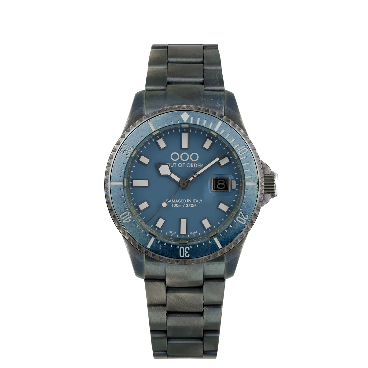 OOO Out of Order Casanova OOO.001-27.BL.BI 44 mm kol saati