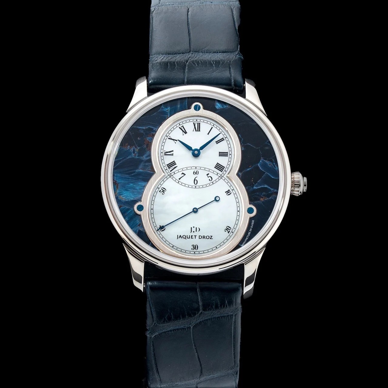 Jaquet Droz Grande Seconde Pietersite J003034423 POC210000084343 43 mm kol saati
