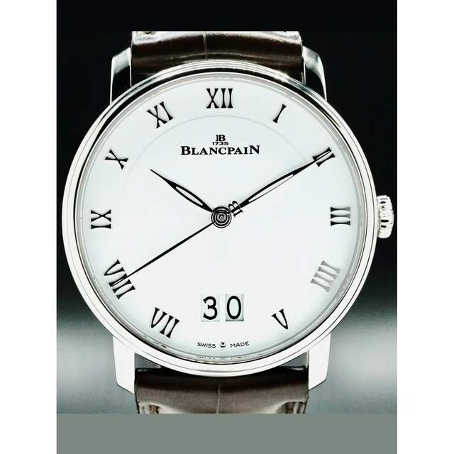 Blancpain Villeret SS Auto Grande Date 210000056612 kol saati