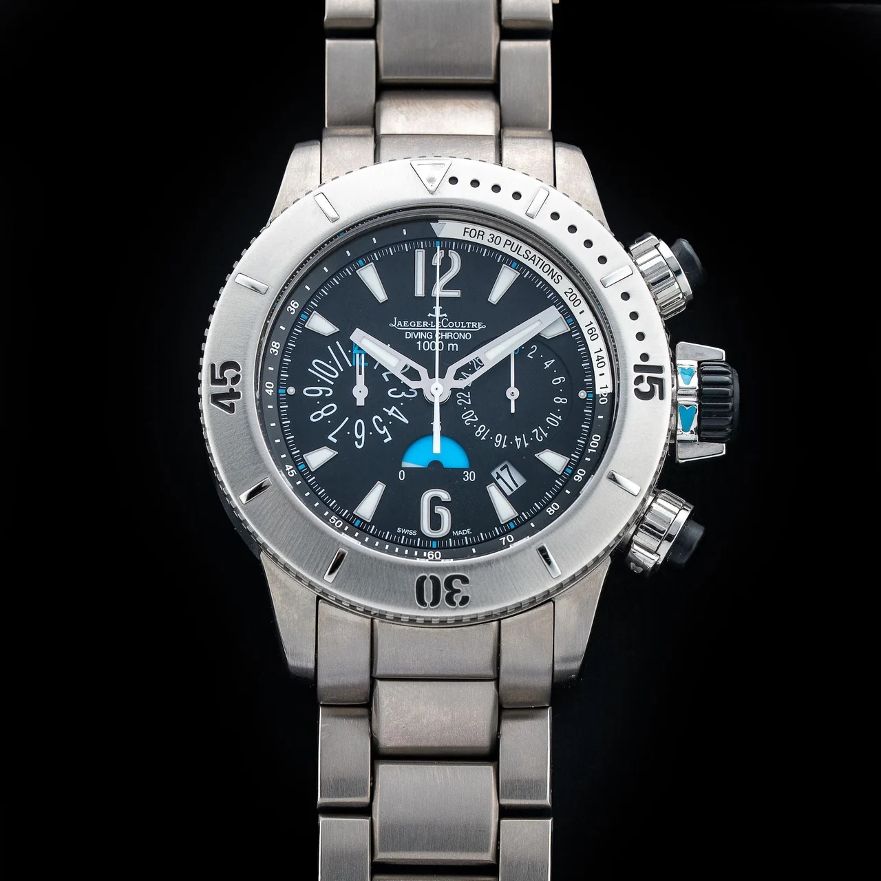 Jaeger-Lecoultre Jaeger LeCoultre 160.T.25 Master Compressor Diving Chronograph on Bracelet 210009N30899 kol saati