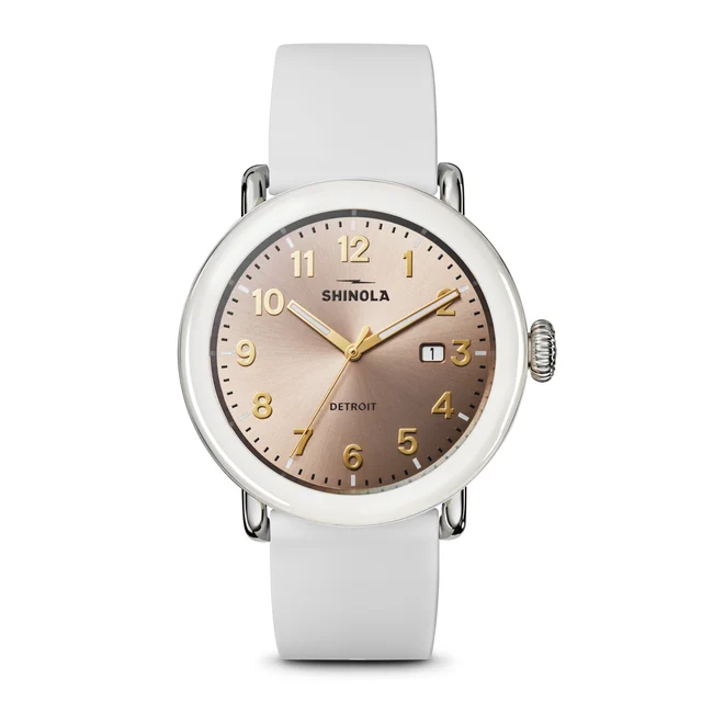 Shinola S0120307637-1-Nude-41-USA kol saati