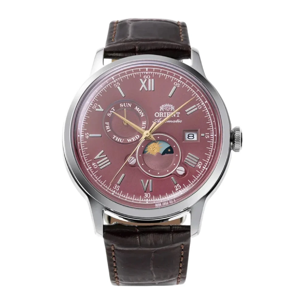 Orient Sun & Moon OW-RA-AK0807R30B 42 mm kol saati