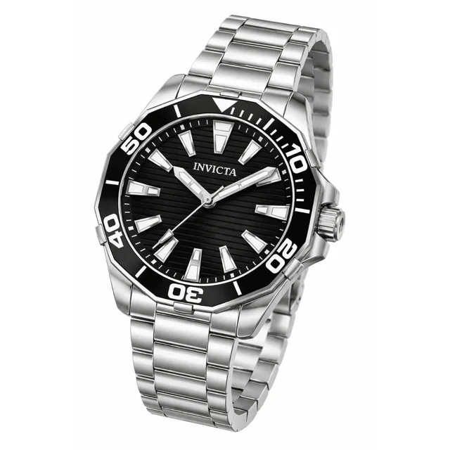 Invicta Diver Meridian Watch - 46mm. Steel (69242) kol saati