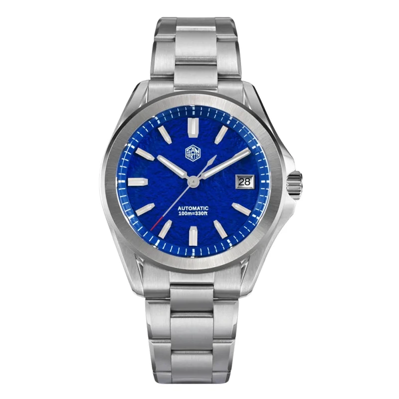 San Martin Men Watch SN0129G-C S-二手代发-Nancy-DW-0343 46.5 mm kol saati