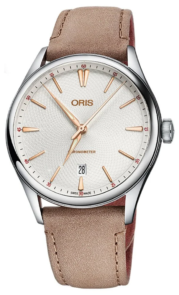 Oris Artelier 737 7721 4031-LS-Beige 40 mm kol saati