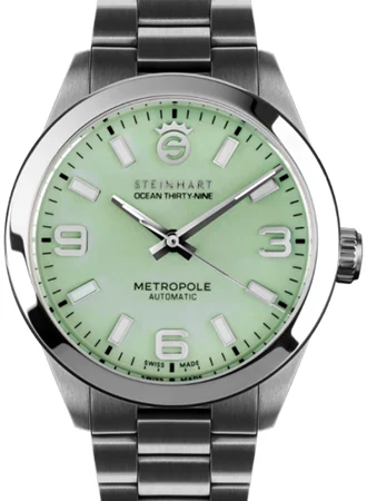 Steinhart Ocean 39 Metropole Pistachio 103-1530/ST 47 mm kol saati