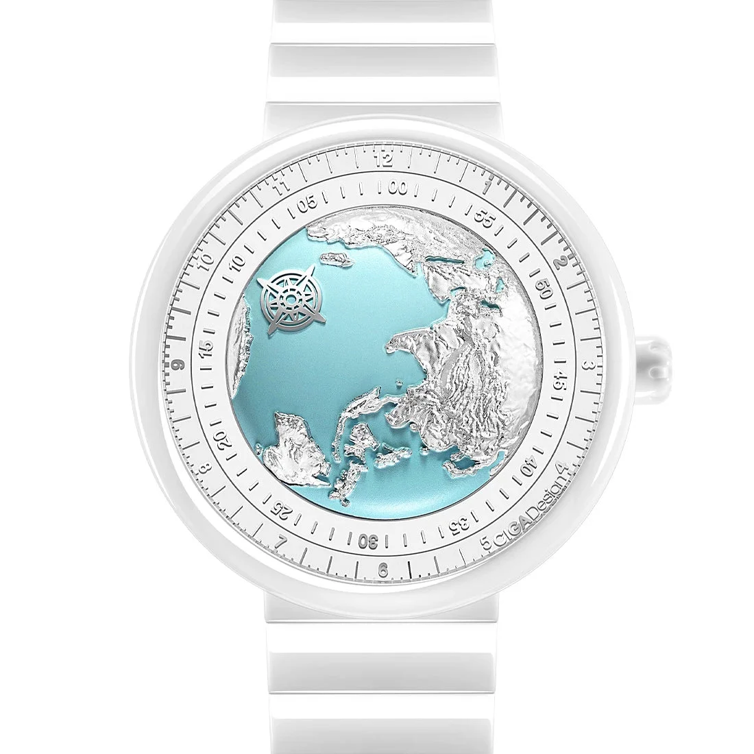 CIGA Design Blue Planet 45538 43 mm kol saati