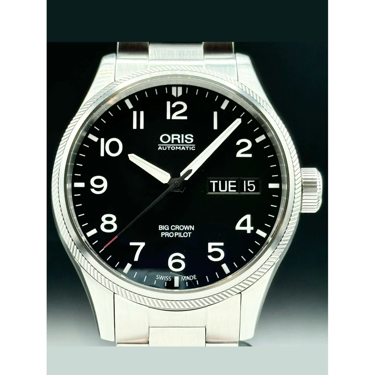 Oris Big Crown ProPilot Day Date 210000068535 45 mm kol saati