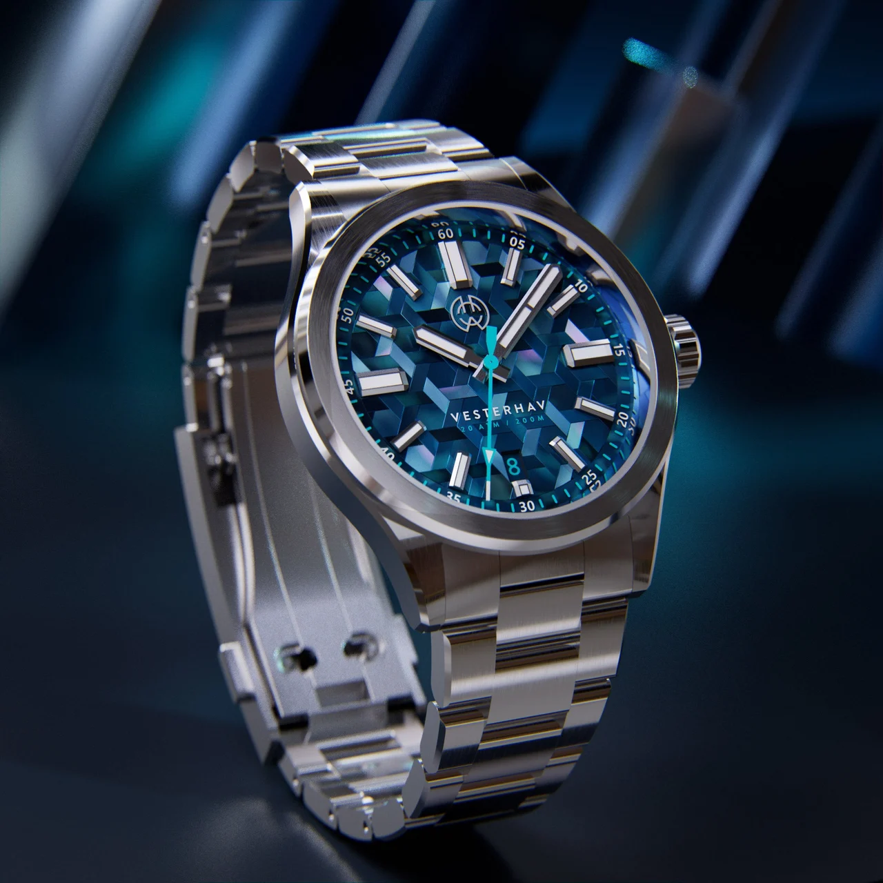 Henry Archer Vesterhav HAC-VES-TES-3LI 40 mm kol saati