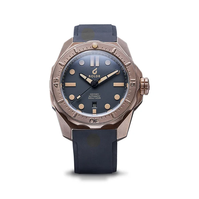 BOLDR Supply Co. Odyssey Bronze Slate Grey OD-SG-BRZ-22-52 kol saati