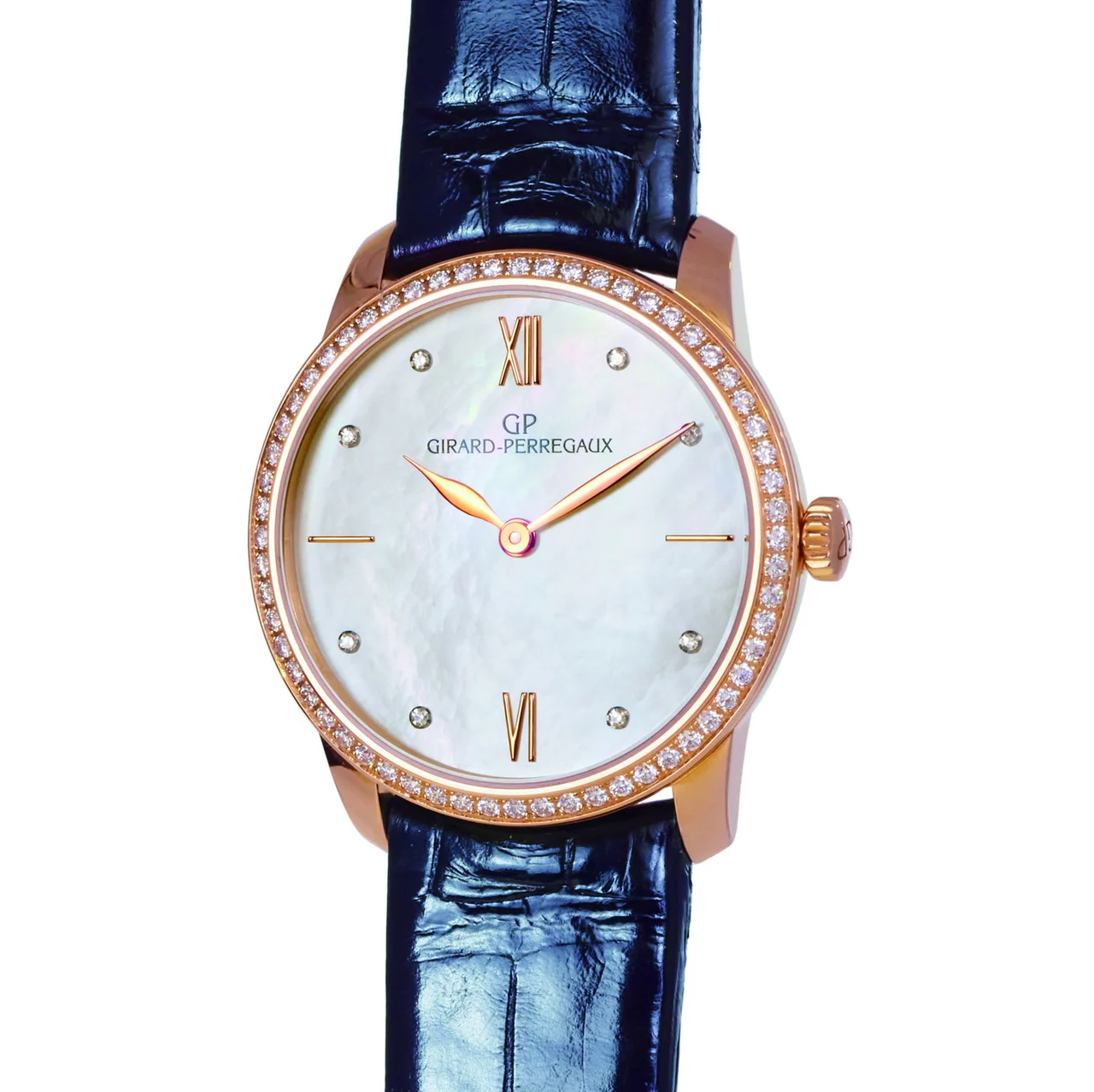 Girard-Perregaux GIRARD-PERREGAUX REF. 49528D52A771-CK6A,18K PINK GOLD, DIAMOND kol saati