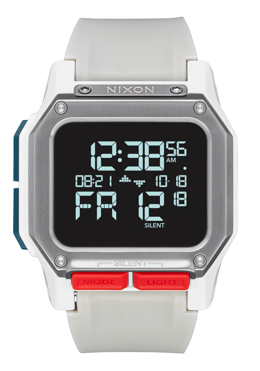 Nixon US Regulus - White / Gray A1180-611-00 46 mm kol saati