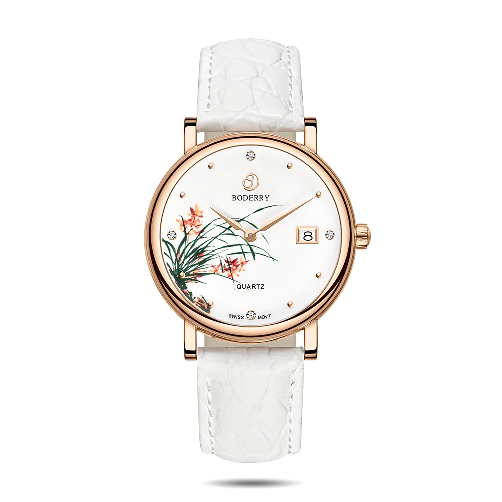 BODERRY Flower BDQ006106 36 mm kol saati