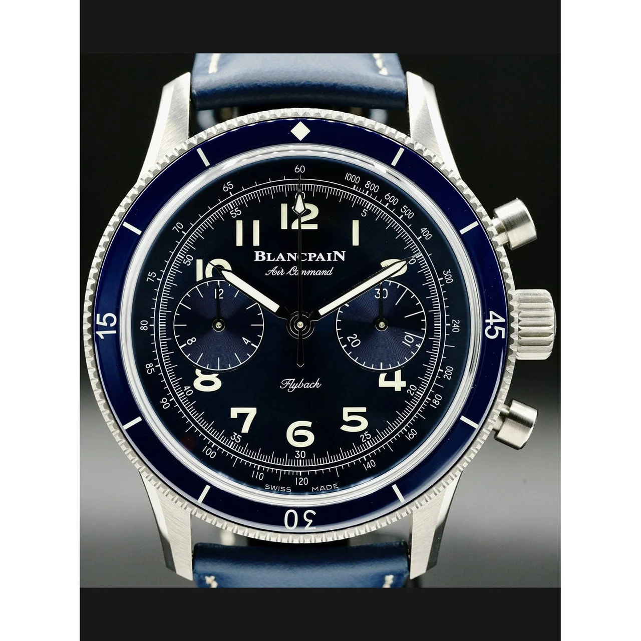Blancpain Air Command AC02 12B40 63B 210000029770 42.5 mm kol saati