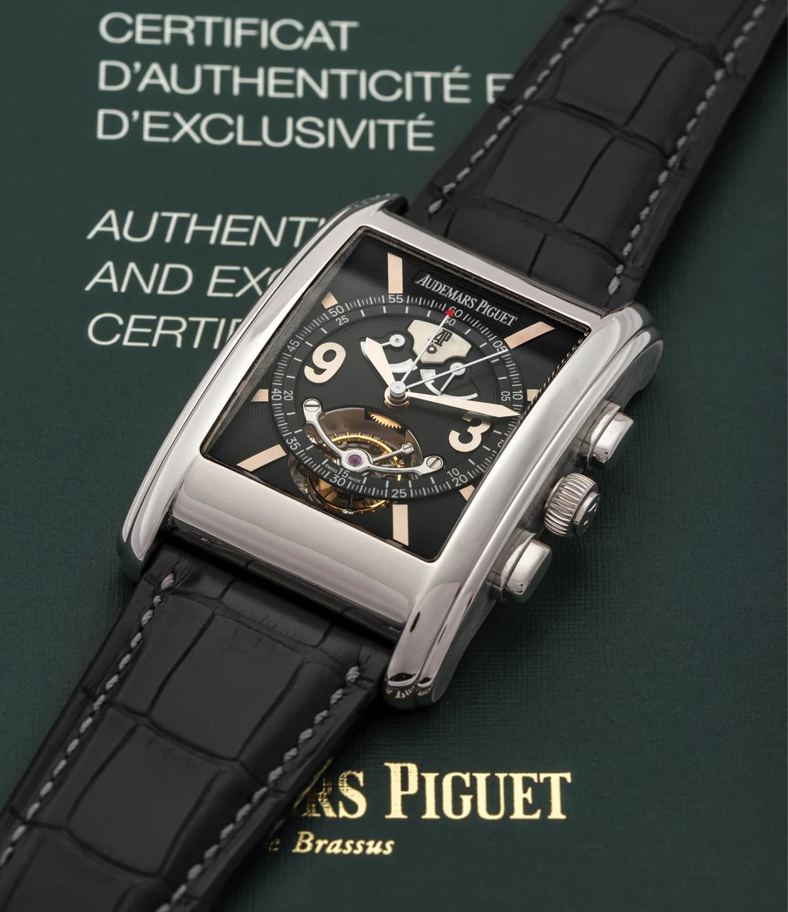 Audemars Piguet Edward Piguet Tradition D'excellence Tourbillon 25958PT kol saati