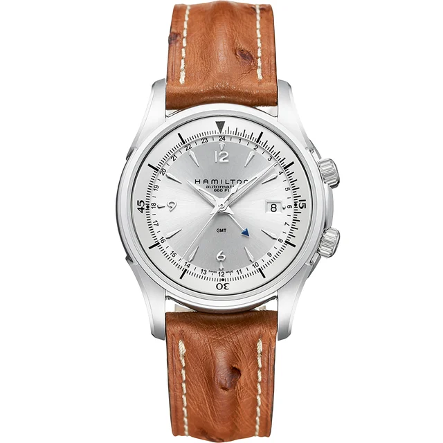 Hamilton Jazzmaster Traveler GMT Auto H32625555 kol saati