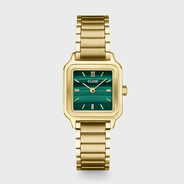 CLUSE Gracieuse Petite Watch Steel, Green, Gold Colour CW11828 kol saati