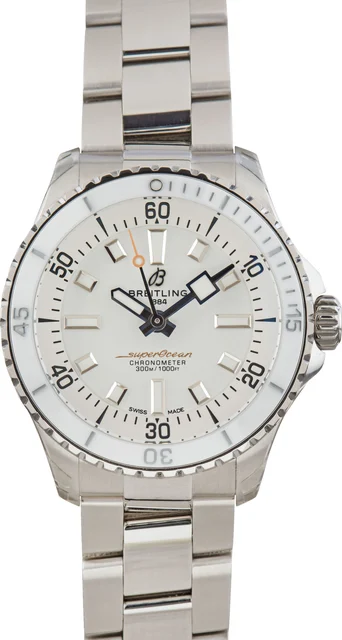 Breitling Superocean Automatic 36 Stainless Steel A17377211A1A1 kol saati