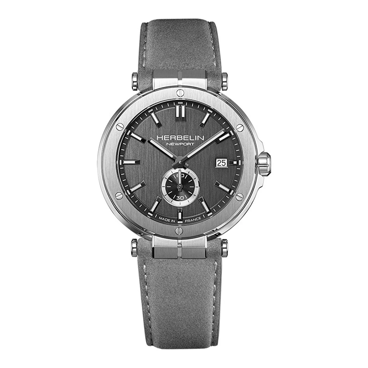 HERBELIN Newport 18389A22GR 40.5 mm kol saati