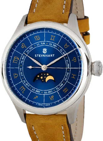 Steinhart Marine 42 Moon Phase Zodiac 105-1454/ST kol saati